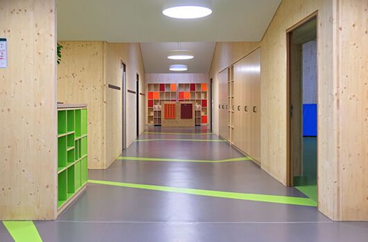 Kindergarten Mering Tratteilstraße, Flur