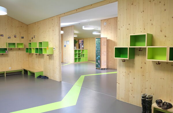 Kindergarten Mering Tratteilstraße, Innenansicht